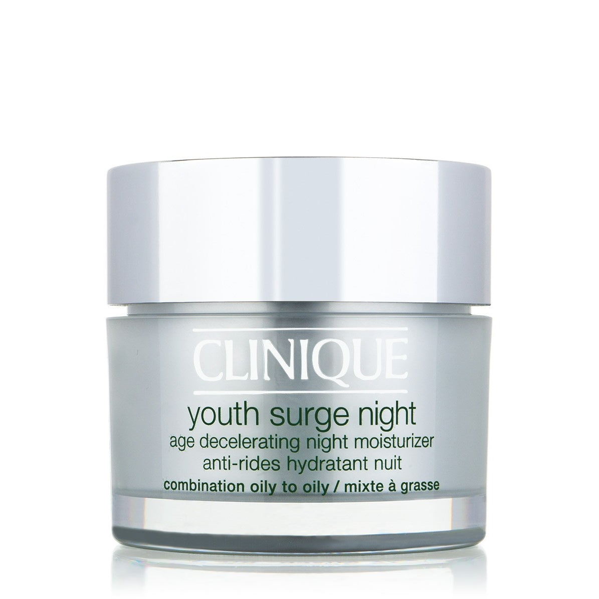 Crema Viso Clinique Youth Surge Night Dry Combination Mixte A Grasse 50ml Tester