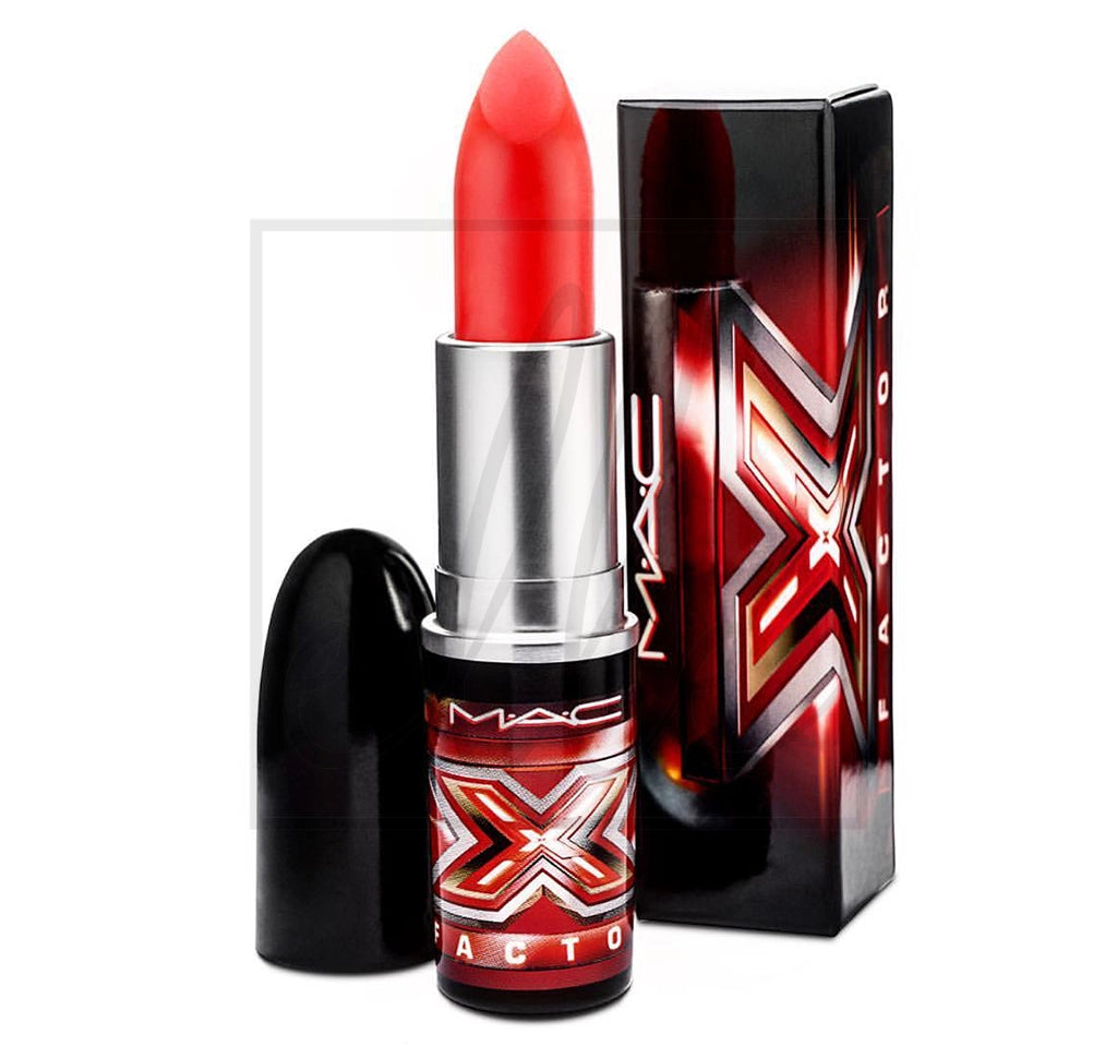 MAC Rossetti X factor red lipstick TESTER