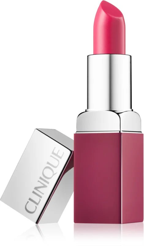 Rossetto Clinique Pop Lip Color + Primer + Rouge Intense + Base - Profumo Web