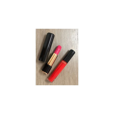 Kit Labbra Lancome Summer Lip Velvet Matte 144 Tester+Rossetto L'Absolu Rouge Sheer 317 tester - Profumo Web