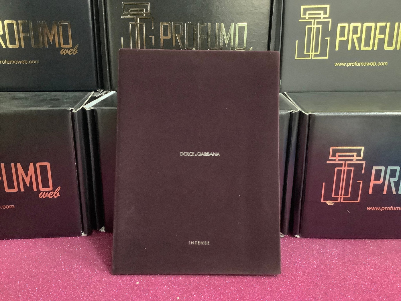 Notebook Dolce e Gabbana in Velluto - Profumo Web